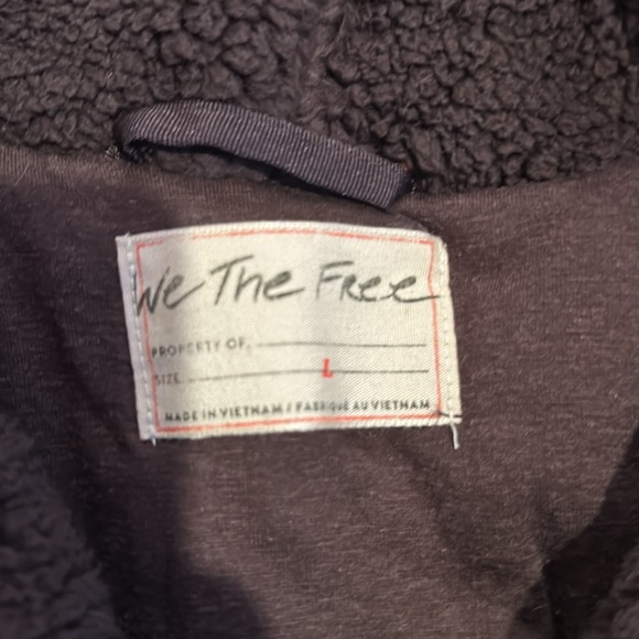 Free People Raya Cozy Coat in Chocolate Merlot - Picture 7 of 8